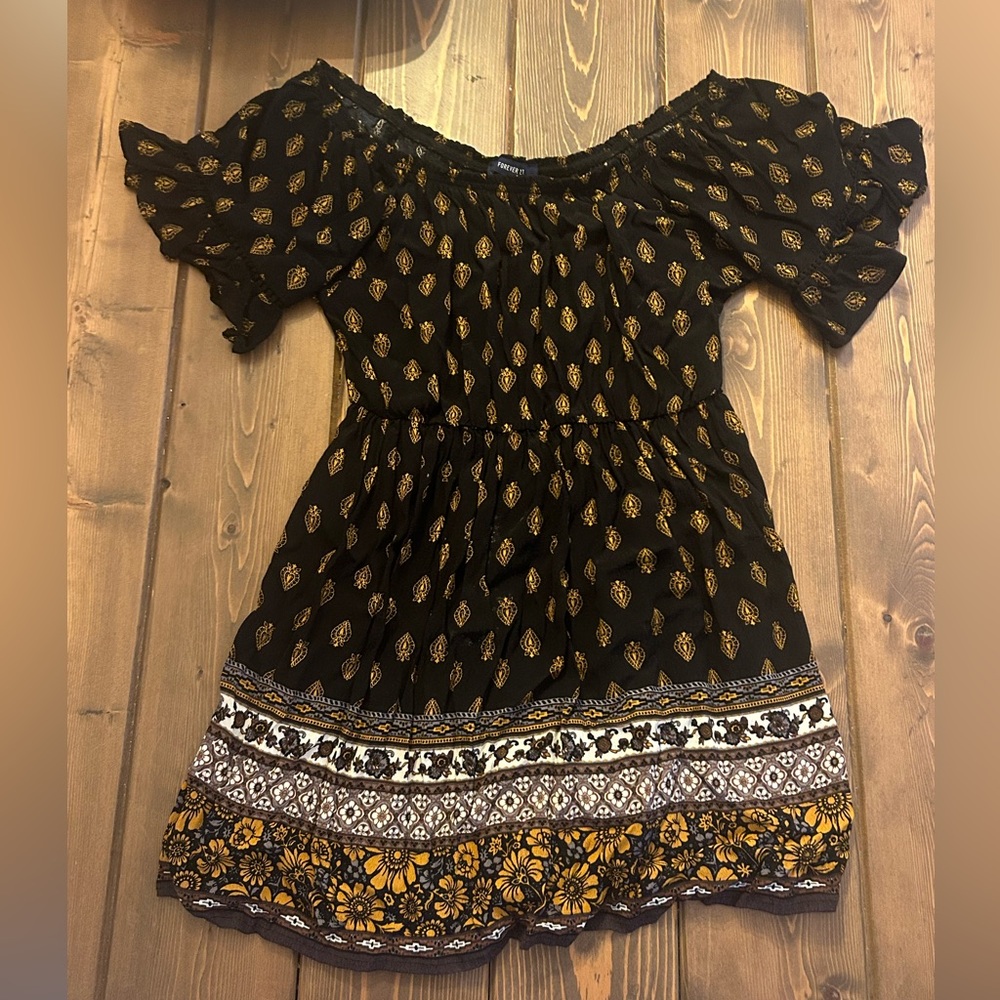 Forever 21 off the shoulder dress